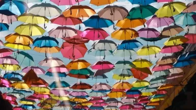 Tlaquepaque Jalisco Umbrella Street