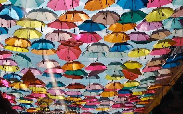 Tlaquepaque Jalisco Umbrella Street