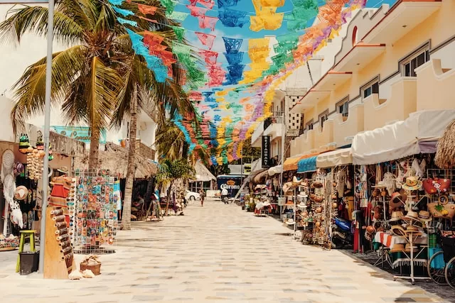 Streets of San Miguel cozumel - free things to do in cozumel mexico