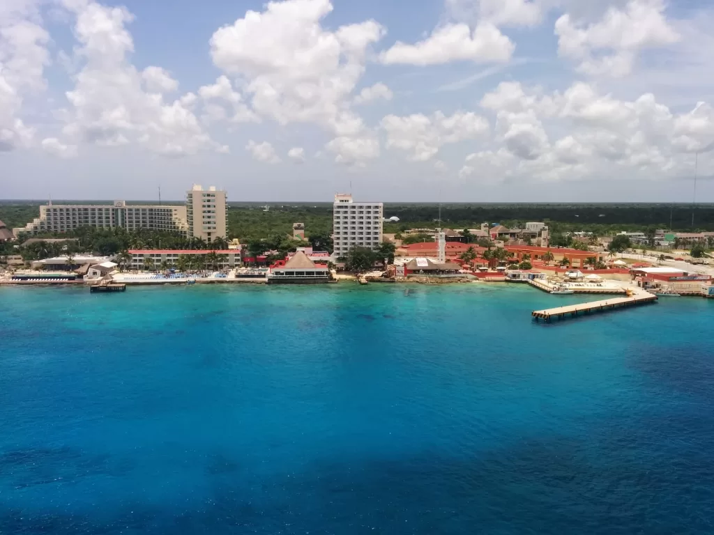 buildings near body of water