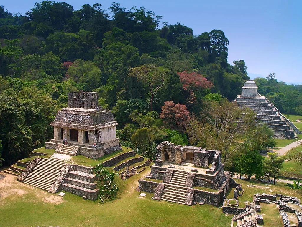 Palenque Mayan ruins