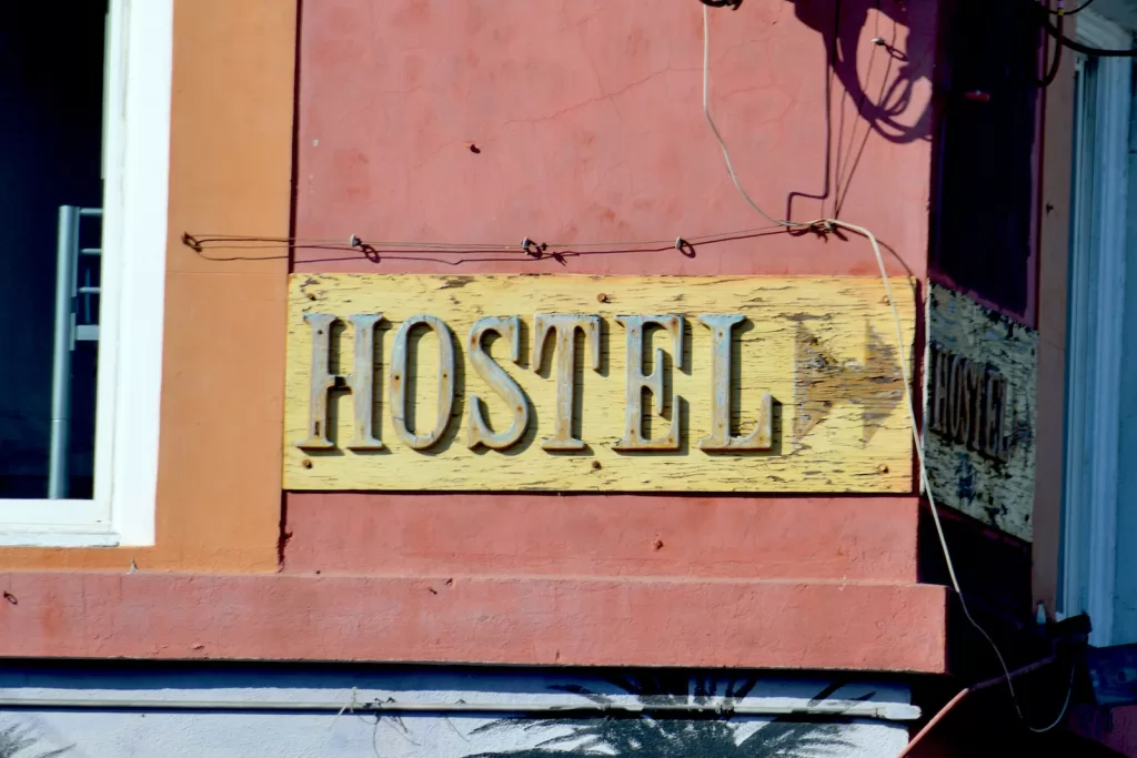 text hostels in europe