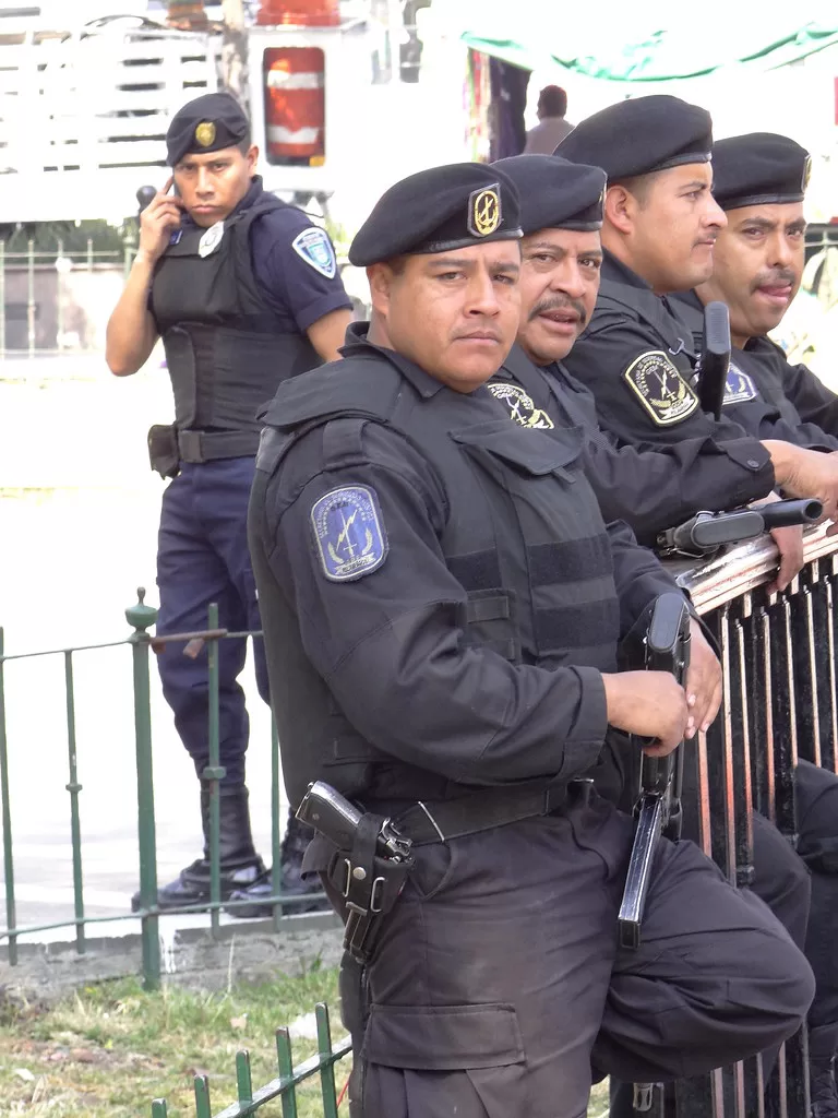 Mexican Police in Cabo