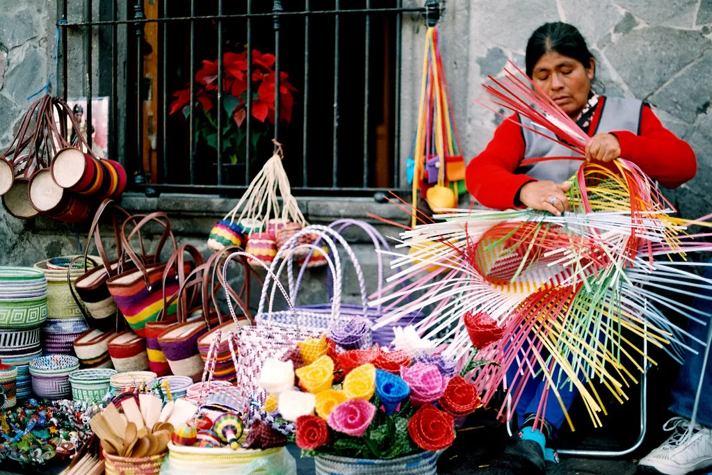 Mercado de Artesanías at Mercado Benito Juárez in Tlaquepaque, Jalisco