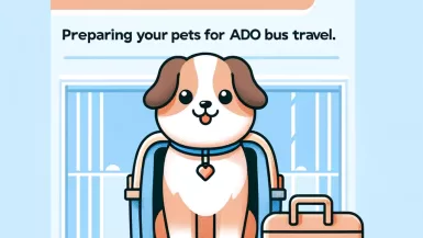 ADO bus pet policy in carrier