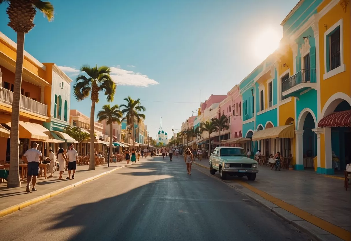 Progreso Yucatan streets