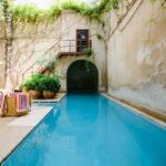 swimming pool photo during daytime Hotel Morelos Guadalajara