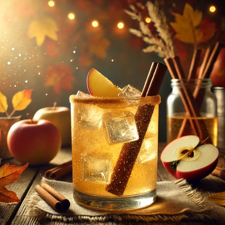 Autumn Serenity Kanna Mocktail: A Cozy, Alcohol-Free Drink