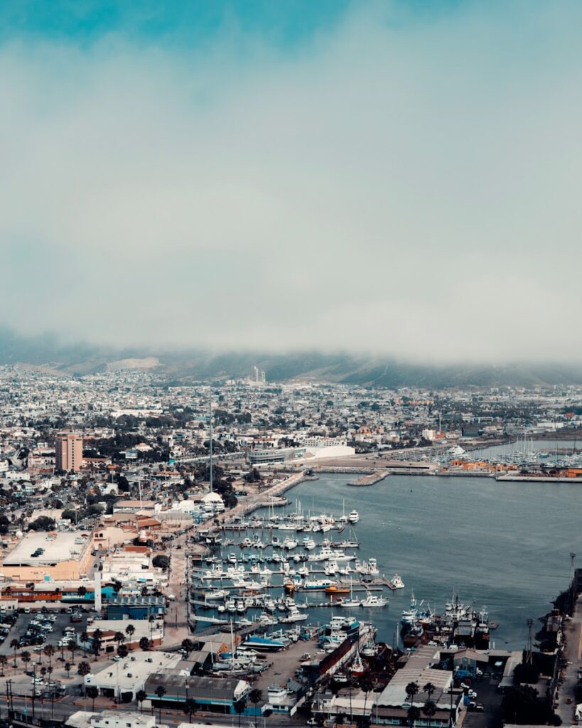 city buildings near body of water during daytime  ensenada